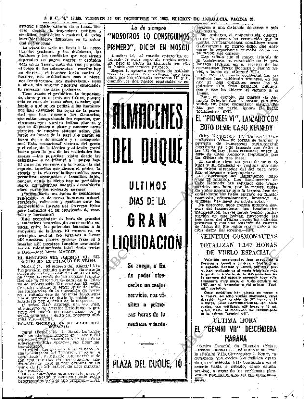 ABC SEVILLA 17-12-1965 página 35