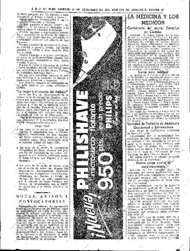 ABC SEVILLA 17-12-1965 página 47