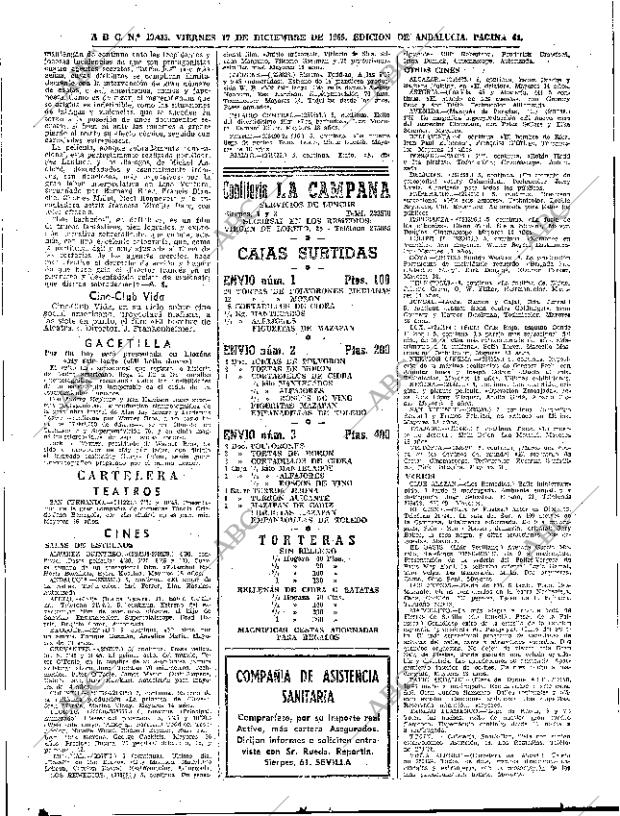 ABC SEVILLA 17-12-1965 página 64