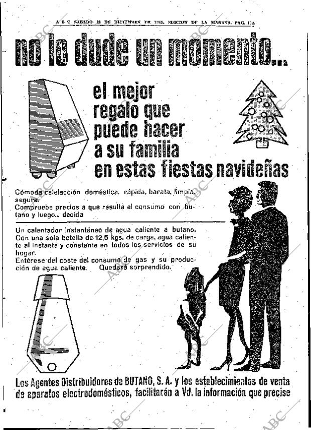 ABC MADRID 18-12-1965 página 102