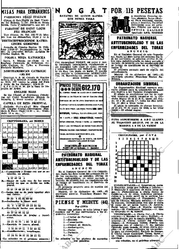 ABC MADRID 18-12-1965 página 135