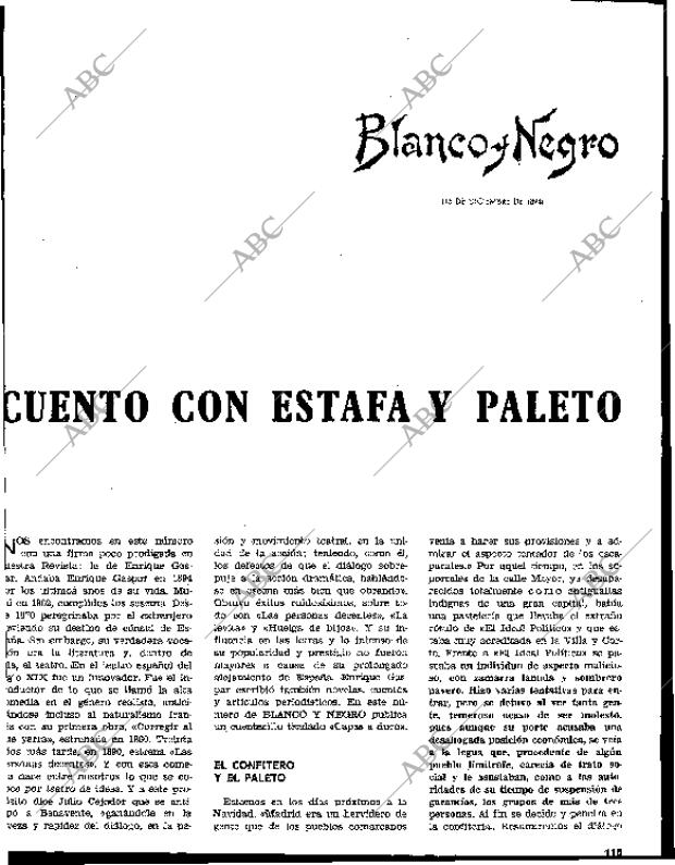 BLANCO Y NEGRO MADRID 18-12-1965 página 115