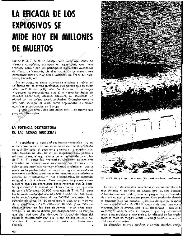 BLANCO Y NEGRO MADRID 18-12-1965 página 42
