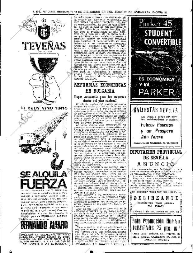 ABC SEVILLA 22-12-1965 página 52