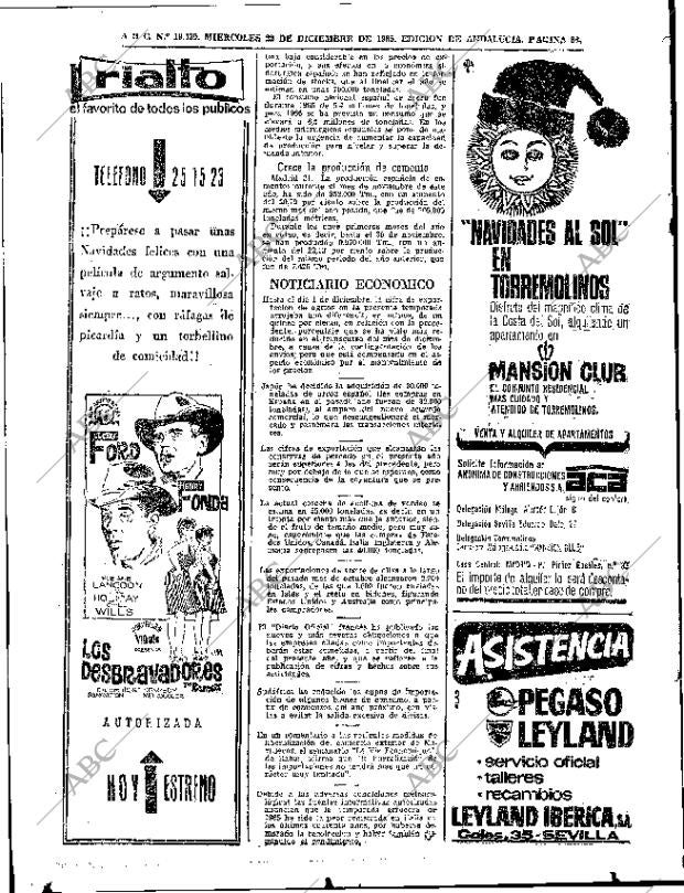ABC SEVILLA 22-12-1965 página 66