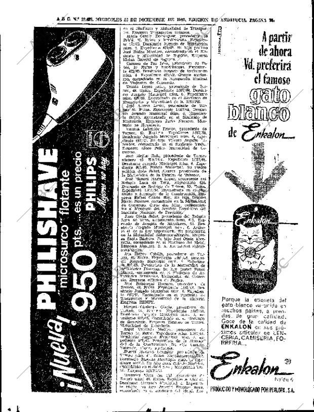 ABC SEVILLA 22-12-1965 página 76