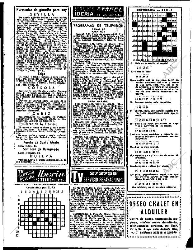 ABC SEVILLA 22-12-1965 página 95