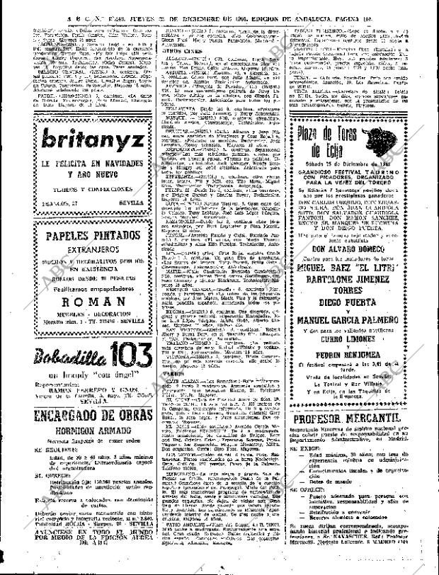 ABC SEVILLA 23-12-1965 página 101