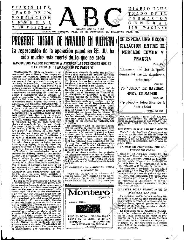 ABC SEVILLA 23-12-1965 página 63