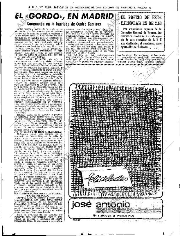ABC SEVILLA 23-12-1965 página 75