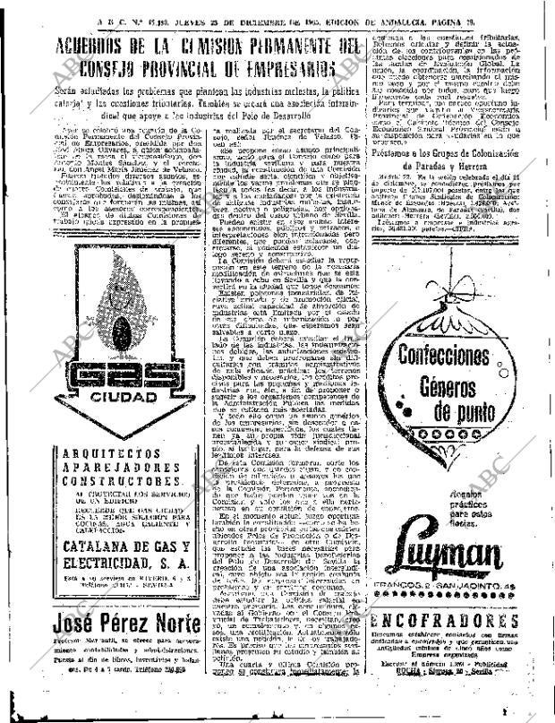 ABC SEVILLA 23-12-1965 página 79