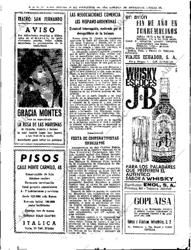 ABC SEVILLA 23-12-1965 página 80