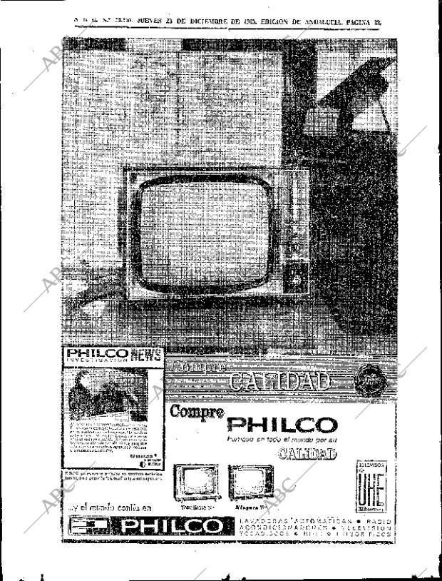 ABC SEVILLA 23-12-1965 página 82