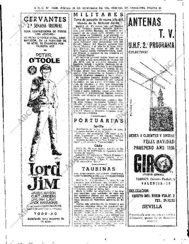ABC SEVILLA 23-12-1965 página 94