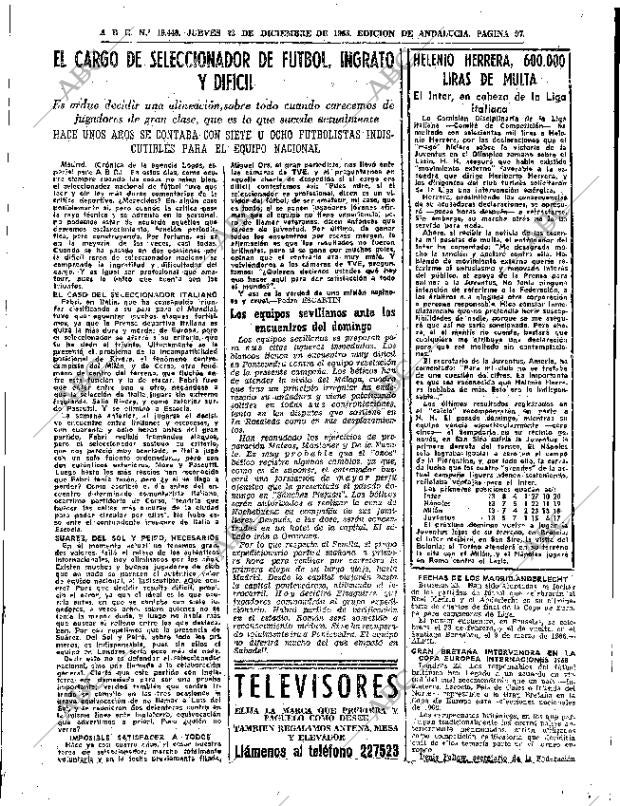 ABC SEVILLA 23-12-1965 página 97