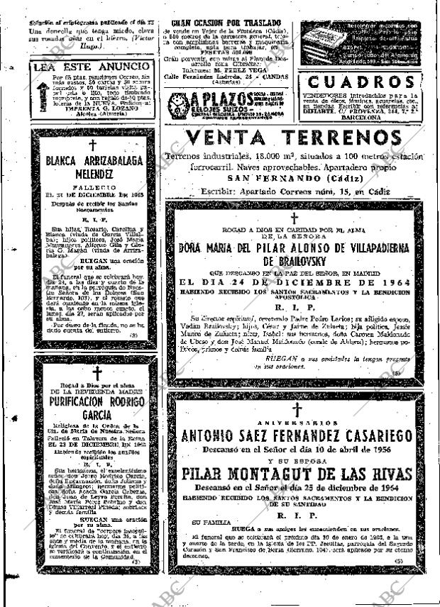 ABC MADRID 24-12-1965 página 126