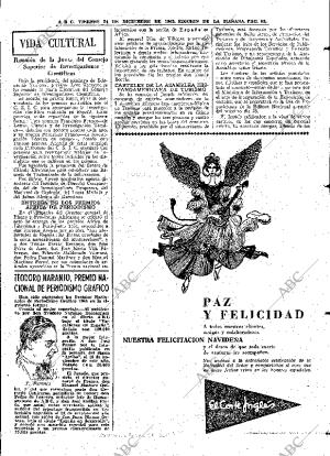 ABC MADRID 24-12-1965 página 95