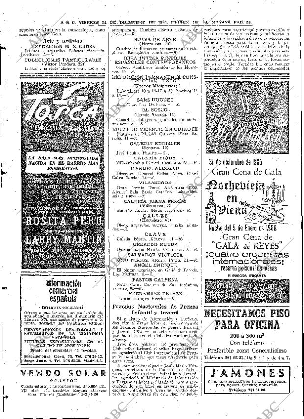 ABC MADRID 24-12-1965 página 96