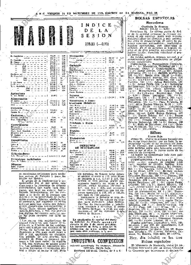 ABC MADRID 24-12-1965 página 99