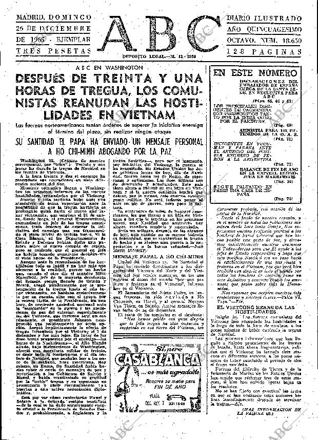 ABC MADRID 26-12-1965 página 63