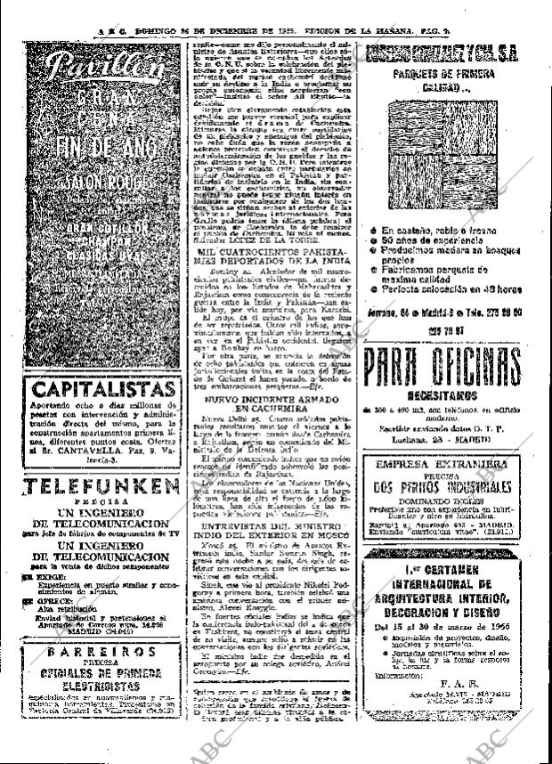 ABC MADRID 26-12-1965 página 70