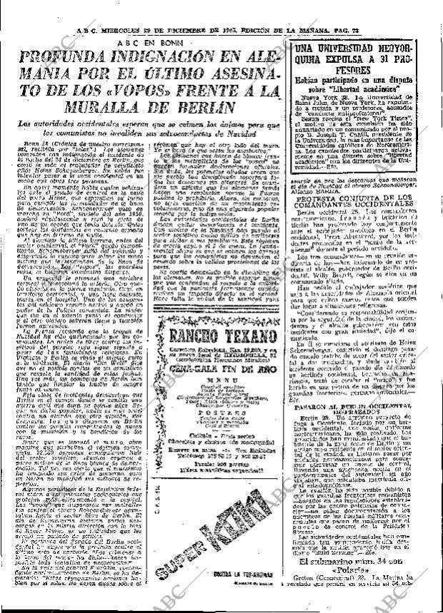 ABC MADRID 29-12-1965 página 73