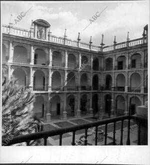 Patio de la Universidad de Alcalá de Henares