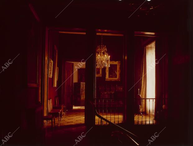 Palacio de los Duques de Villahermosa. Vista de una antesala