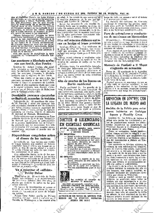 ABC MADRID 01-01-1966 página 40