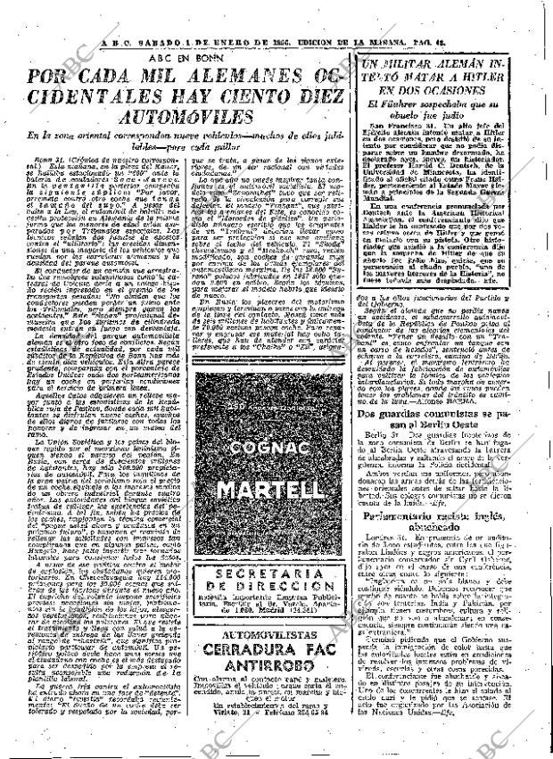 ABC MADRID 01-01-1966 página 43
