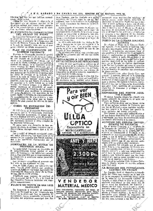 ABC MADRID 01-01-1966 página 54
