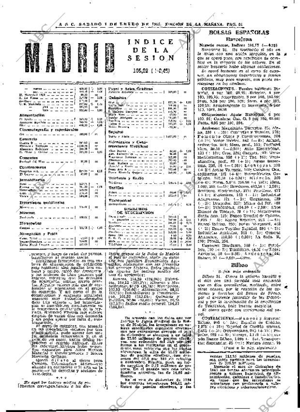 ABC MADRID 01-01-1966 página 61