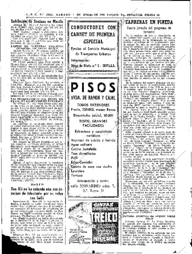 ABC SEVILLA 01-01-1966 página 52