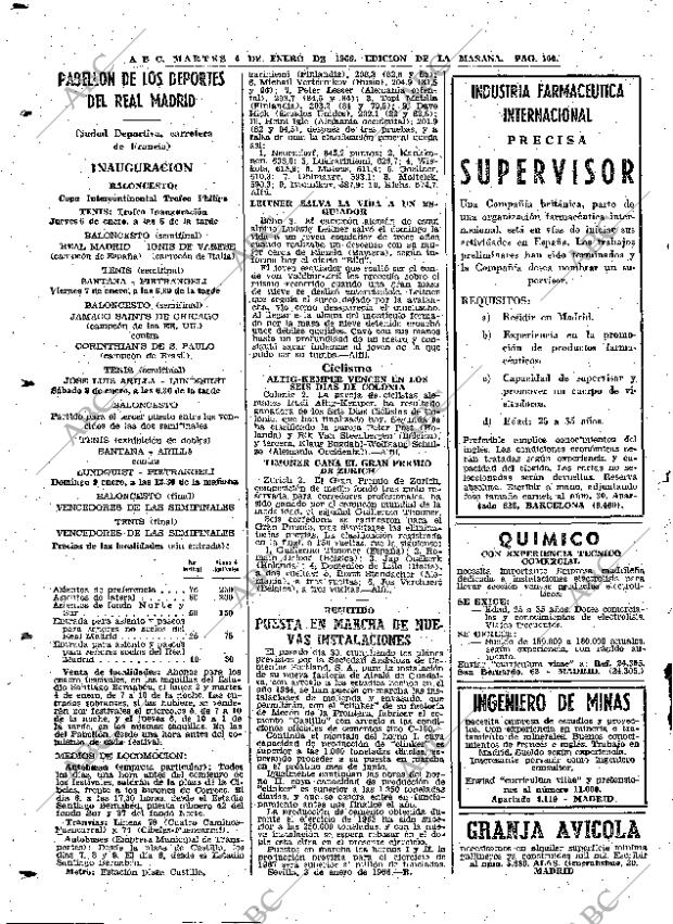 ABC MADRID 04-01-1966 página 100