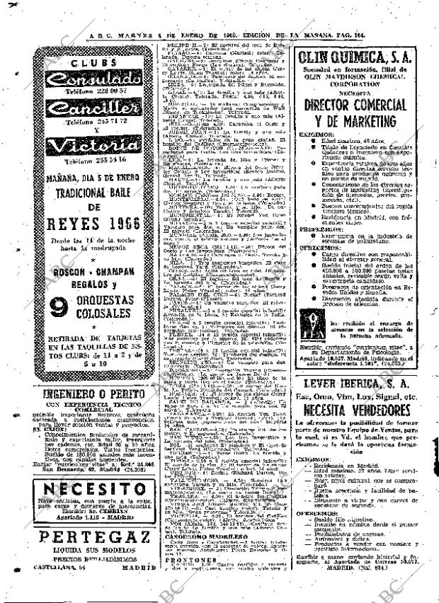 ABC MADRID 04-01-1966 página 104