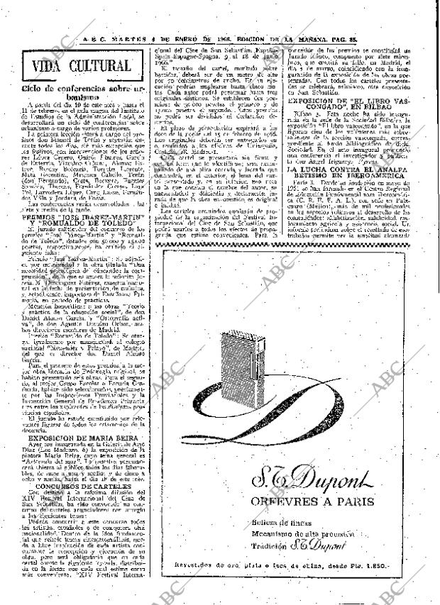 ABC MADRID 04-01-1966 página 85
