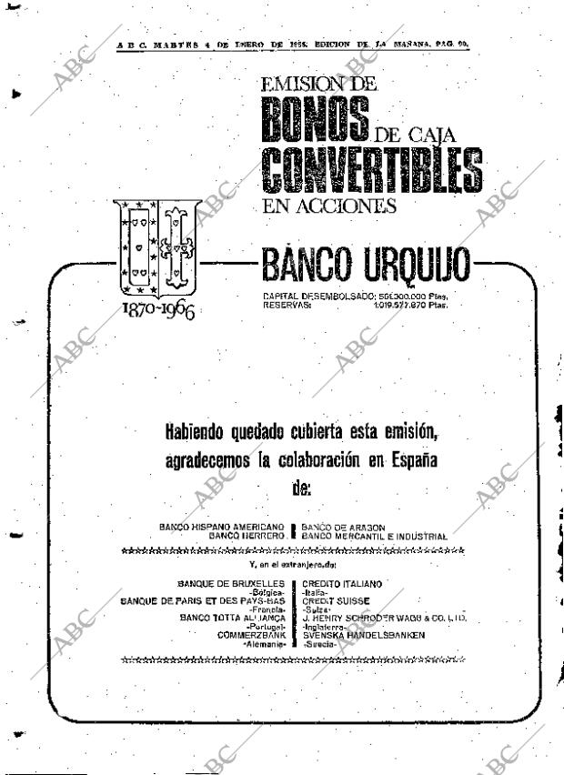 ABC MADRID 04-01-1966 página 90