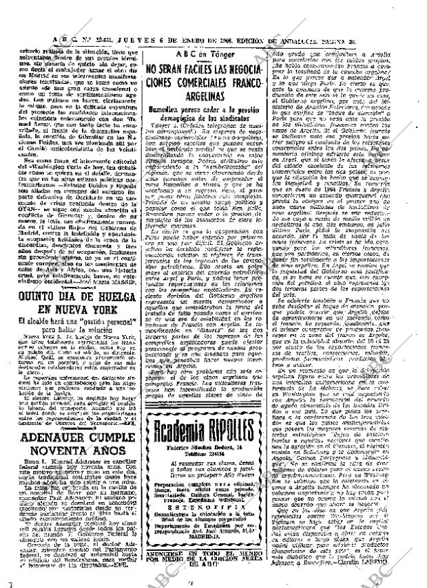 ABC SEVILLA 06-01-1966 página 36