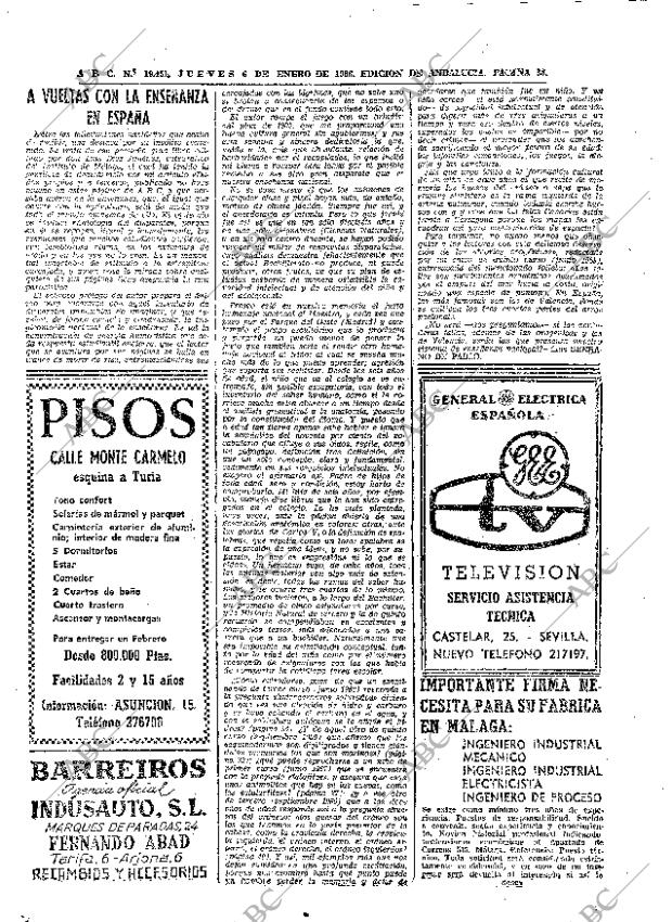 ABC SEVILLA 06-01-1966 página 38