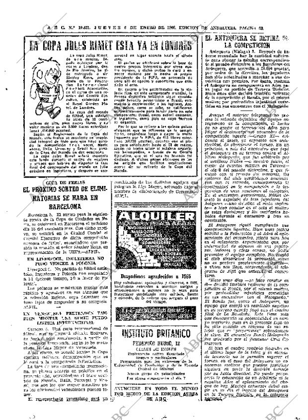 ABC SEVILLA 06-01-1966 página 63