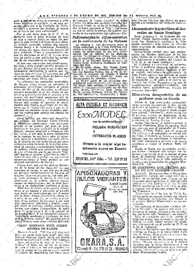 ABC MADRID 07-01-1966 página 38