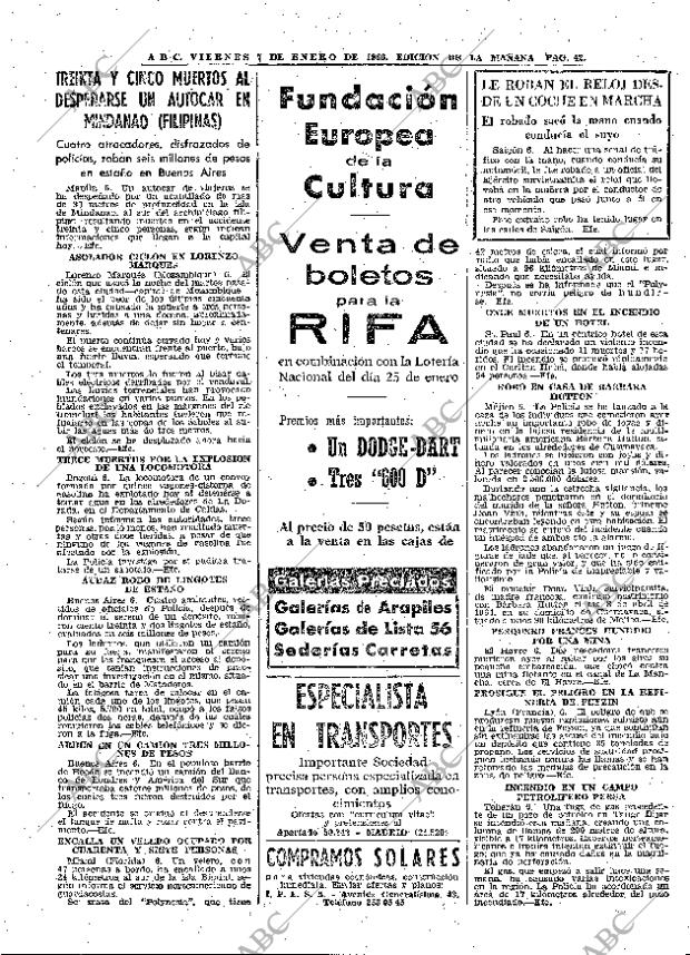 ABC MADRID 07-01-1966 página 42