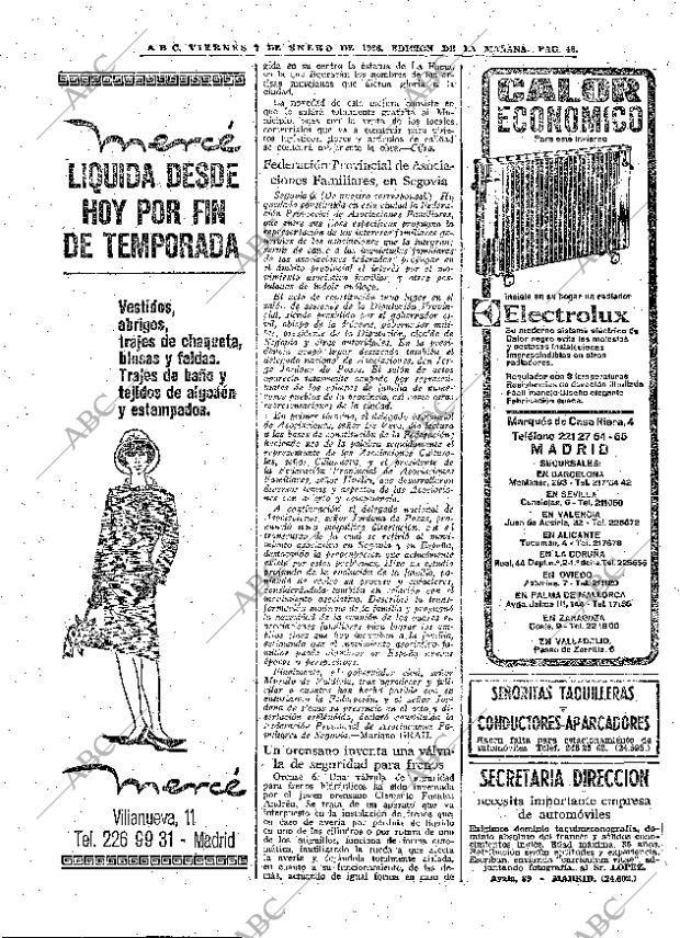 ABC MADRID 07-01-1966 página 46