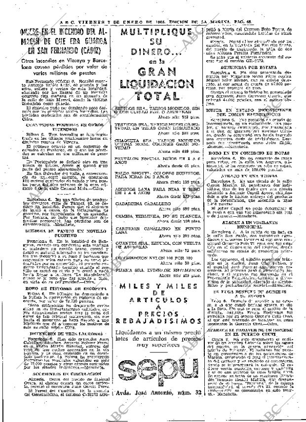 ABC MADRID 07-01-1966 página 48