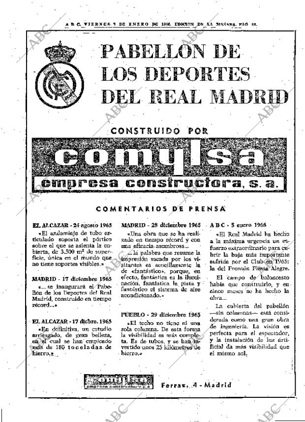 ABC MADRID 07-01-1966 página 58