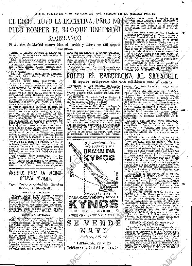 ABC MADRID 07-01-1966 página 65