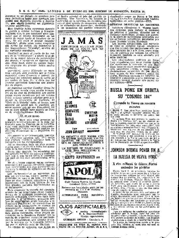 ABC SEVILLA 08-01-1966 página 26