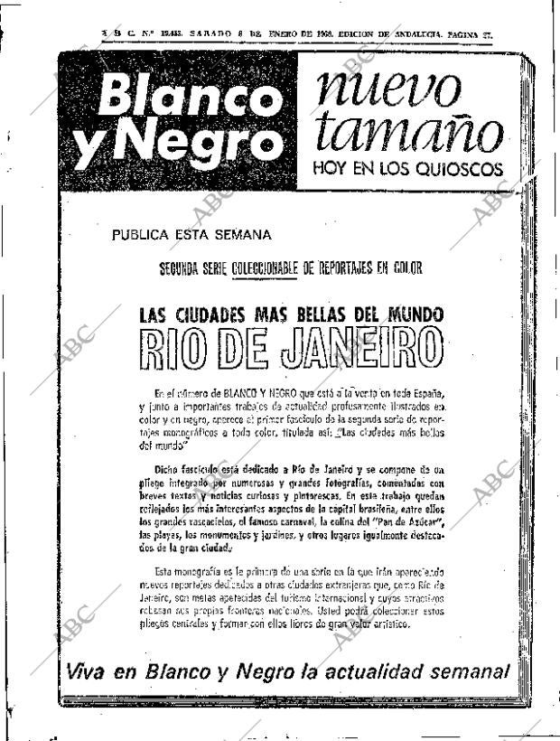 ABC SEVILLA 08-01-1966 página 27