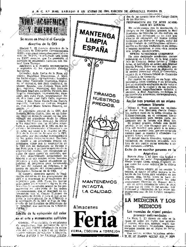 ABC SEVILLA 08-01-1966 página 29