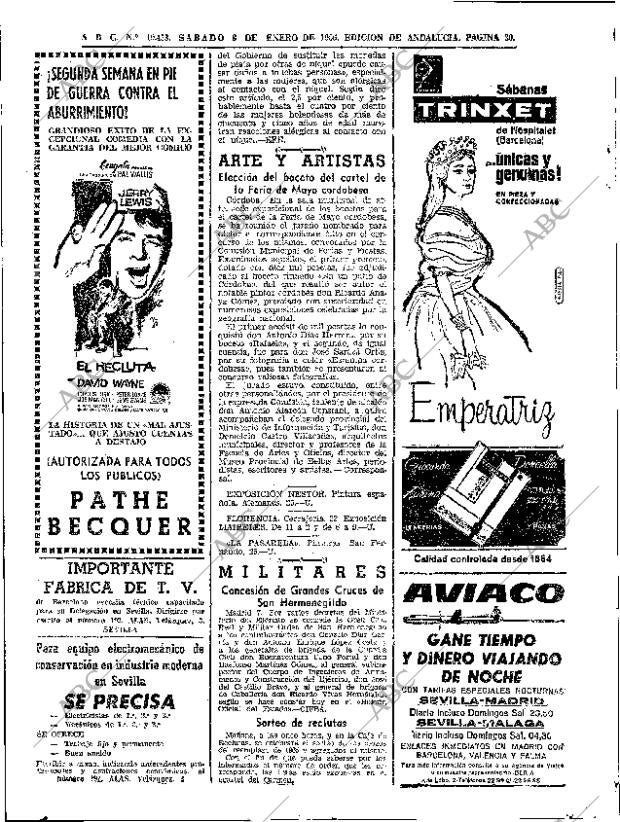 ABC SEVILLA 08-01-1966 página 30